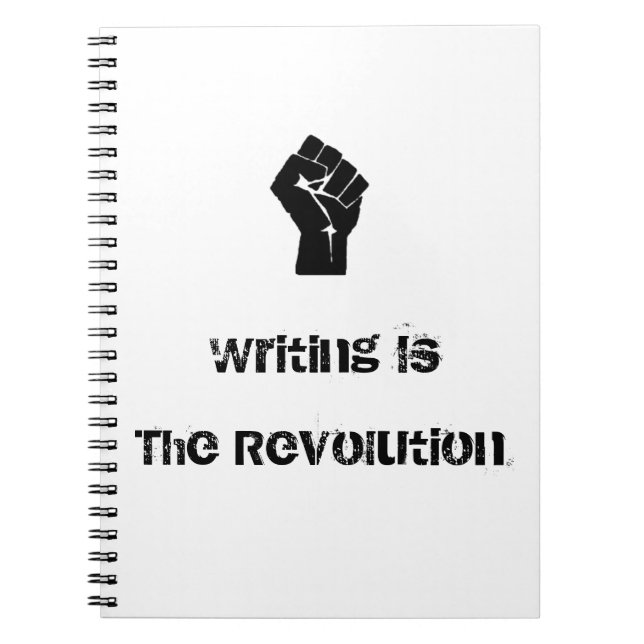 La "escritura es cuaderno de la revolución" (Frente)