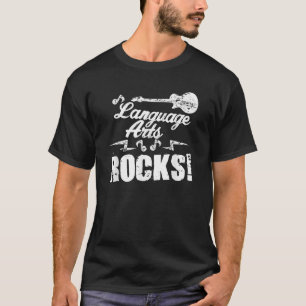 La Escuela De Artes Lingüísticas Rodea La Camiseta