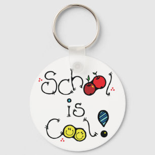 La escuela es llavero fresco