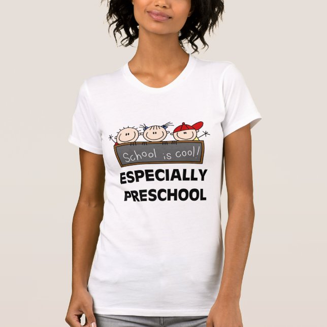 La escuela preescolar es camisetas y regalos (Anverso)