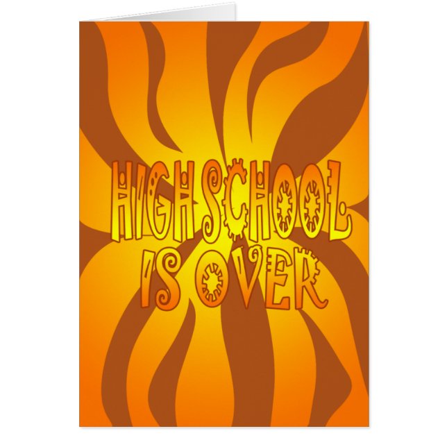 La escuela secundaria terminó (Frente)