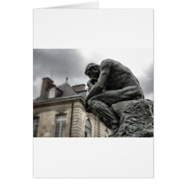 La escultura de Rodin en París (Frente)