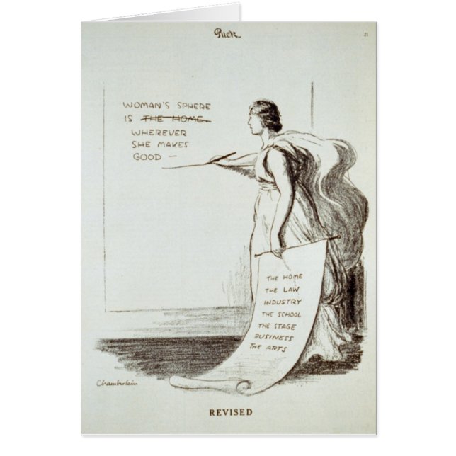 La esfera de las mujeres revisada (Frente)