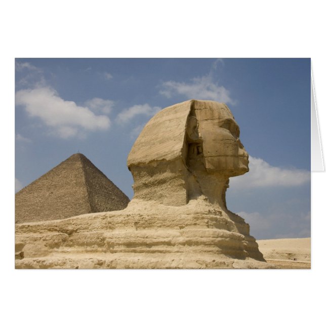 La Esfinge, Giza, Al Jizah, Egipto (Anverso (Horizontal))