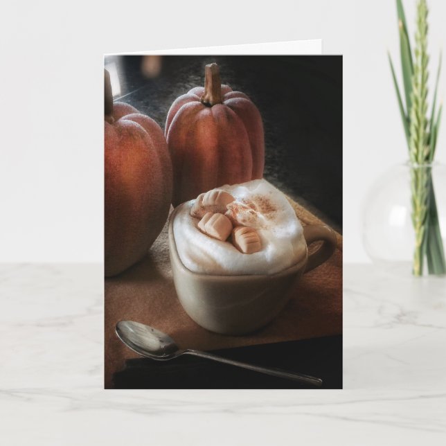 La especia de calabaza y la tarjeta de cumpleaños  (Anverso)