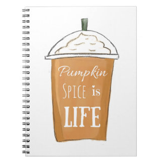 La especia de la calabaza es cuaderno de la vida