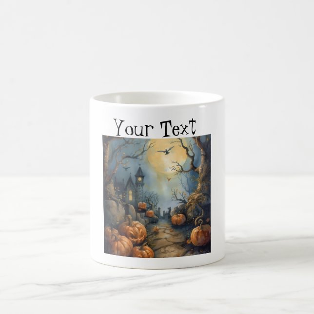 La espeluznante Copa de Café de temporada. (Centro)