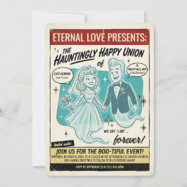 La Espeluznante Invitación de la Gaceta de Boda