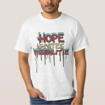 La esperanza enciende la posible camiseta 💕 💕 el