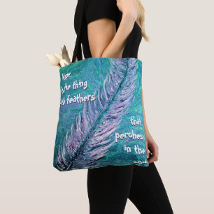 La esperanza es el cosa con la bolsa de asas de