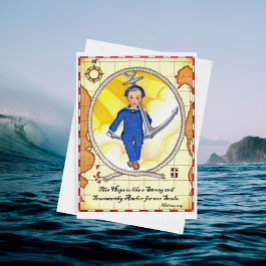 La esperanza es una tarjeta del Día del Padre Ancl