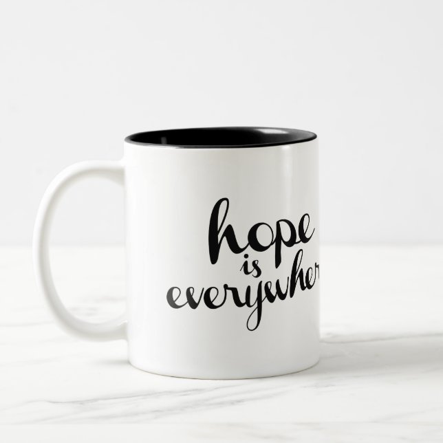 La esperanza está por todas partes - taza (Izquierda)