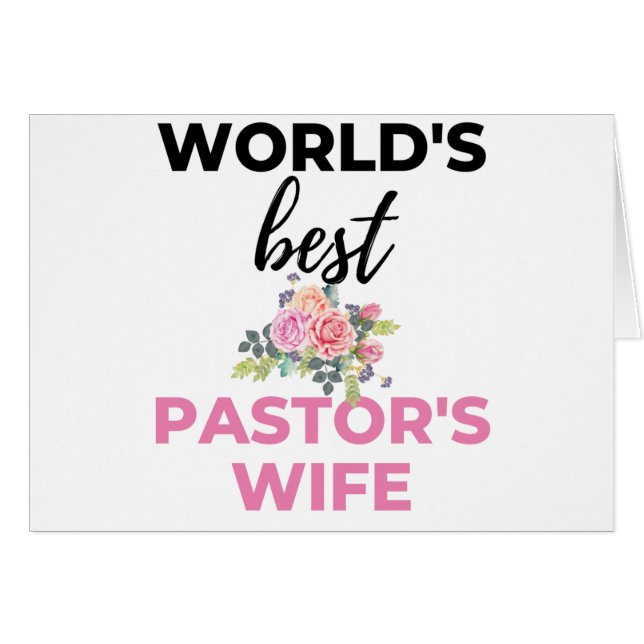 La esposa del mejor pastor del mundo (Anverso (Horizontal))