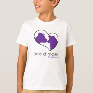 La esquina de la amabilidad embroma la camiseta