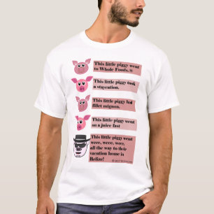 La "esta camiseta de los pequeños" hombres guarro