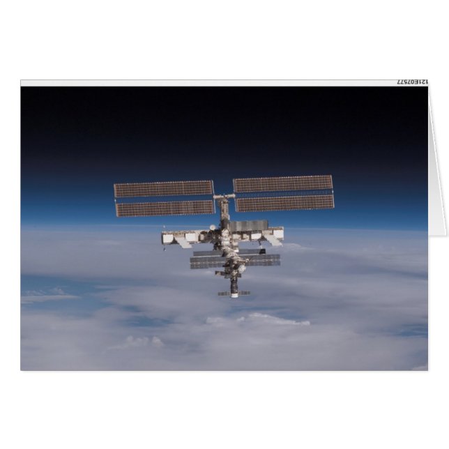 La Estación Espacial Internacional en el Horizonte (Anverso (Horizontal))