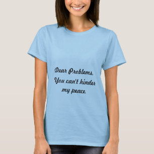 La estimada camiseta de las mujeres de la cita de