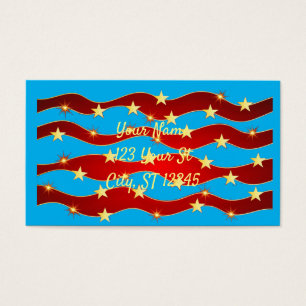 La estrella del oro es el cielo patriótico Thunder