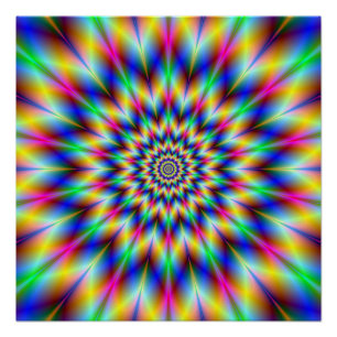 La estrella del Poster Harlequin Zazzle Perfect