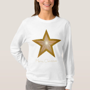 La estrella "dos del oro entona" la camiseta larga