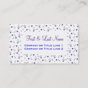 La estrella es la tarjeta de perfil de nacimiento