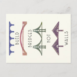 La estructura tiende un puente sobre no la postal