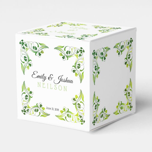 La Estupenda Caja De Favor De La Hoja Verde (Costado Anverso)
