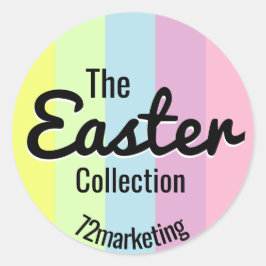 La etiqueta de la colección de pascua por 72market