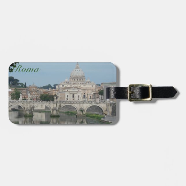 La etiqueta del equipaje de Roma personaliza (Frente Horizontal)