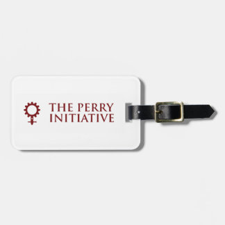La etiqueta preliminar del equipaje de Perry