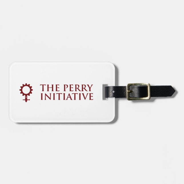 La etiqueta preliminar del equipaje de Perry (Frente Horizontal)