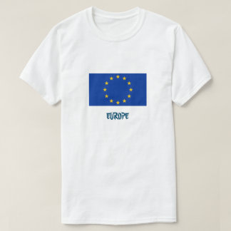 La Europa de las camisetas de los hombres