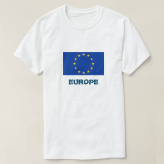 La Europa de las camisetas de los hombres