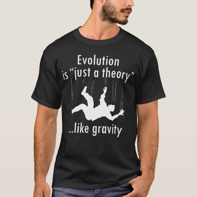 La evolución es apenas una camisa de los hombres (Anverso)