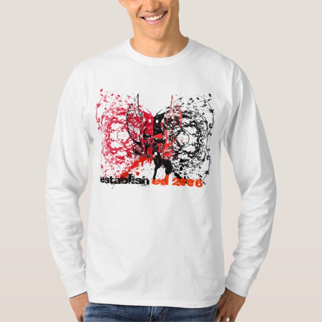 La exclusiva de LP entintó la camiseta larga (Anverso)