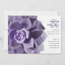 La exitosa invitación a la boda de Lilac en Victor