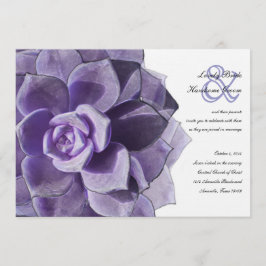 La exitosa invitación a la boda de Lilac en Victor