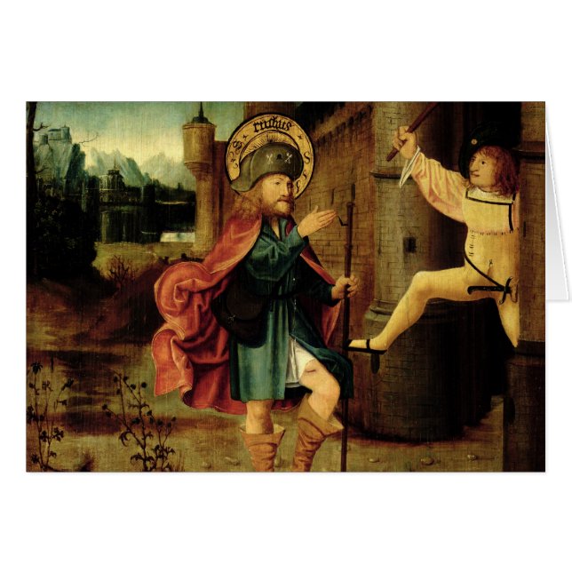 La expulsión del santo Roch de Roma (Anverso (Horizontal))