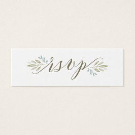 La exquisita vegetación | Tarjeta online RSVP de b