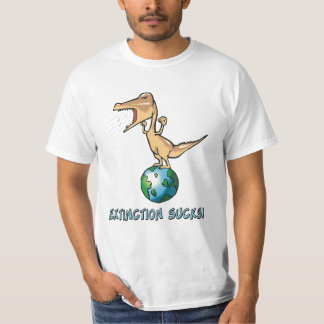 La extinción chupa la camiseta