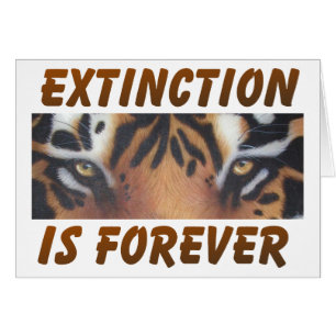 La extinción es eterna