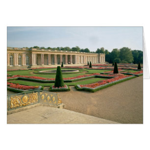 La fachada del jardín del Trianon magnífico, 1687