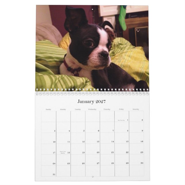 La familia 2013 persigue el calendario (Jan 2027)
