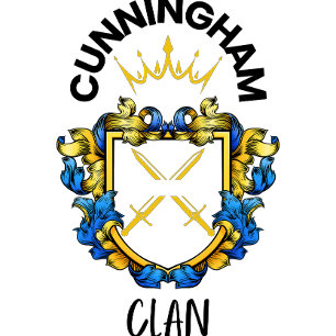 La familia Clan Cunningham arremete camiseta