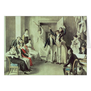 La familia de Francisco Peter Schubert que juega a