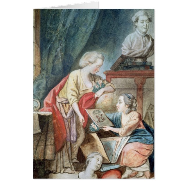 La familia de Necker en 1780 (Frente)