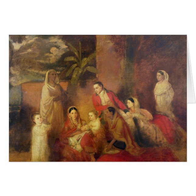 La familia de Palmer, 1785 (Anverso (Horizontal))