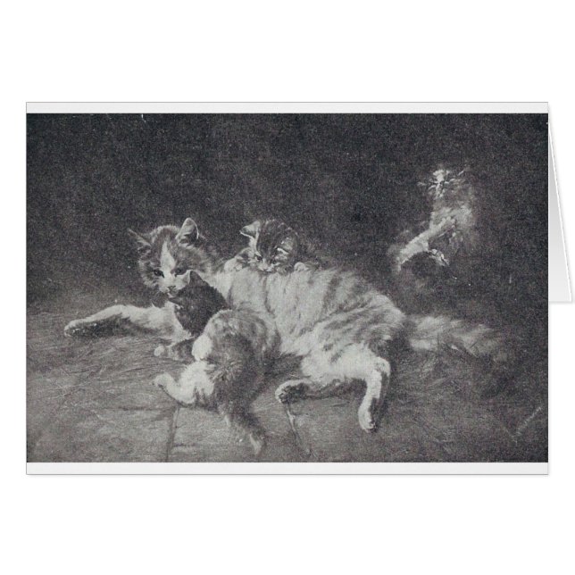 La familia del gato (Anverso (Horizontal))