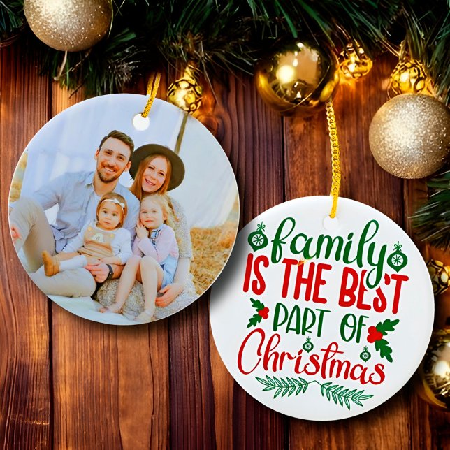 La familia es la mejor parte del adorno navideño (Christmas with family)