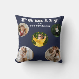 La familia es todo Cojín decorativo